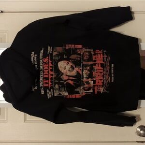 Terrifier 3 Horror Movie Black Sweater Large
